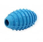 Pet Nova, играчка за куче - ръгби топка със звънец, 10см, синьо, аромат на мента