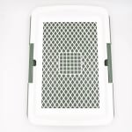 Puppy Potty Pad, Кучешка тоалетна с решетка и изкуствена трева, 47 / 34 /5 см