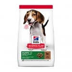 Hills Science Plan Canine Puppy Medium с агнешко - Храна за подрастващи кучета от средните породи до 25 кг. (от отбиването до 1 г., бременни и кърмещи кучета)