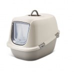 Закрита котешка тоалетна Leo Happy Planet от Savic,64х46х45см, два цвята