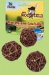 "Мини ябълково топче увито с върба" - За всички видове гризачи