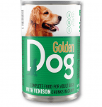 Храна за кучета месо в сос Golden Dog, 1240 гр, различни вкусове