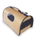 "Camon" - Кожена транспортна чанта за кучета и котки