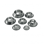 Купи за храна и вода - хром с гумена основа