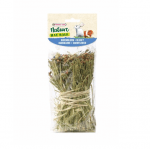 Versale-Laga Snack Hay Bale Cornflower 70g- Вързоп от ливадна тимотейка, сено, обогатено с метличина и коприва