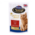 Пауч за коте Butcher's Delicious Dinners 100гр - различни вкусове