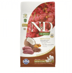 N&D QUINOA SKIN & COAT- Храна с еленско месо за кучета над 1 година с чувствителен стомах