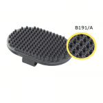 Четка за кучета и котки -  гумена овал