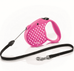 Автоматичен повод за куче Flexi Standard Dots S - 5м въже, до 12кг - различни цветове