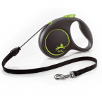 Автоматичен повод за куче Flexi Black Design, 5 метра въже за кучета до  20 кг, различни цветове