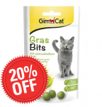 GimCat GrasBits - Трева на таблетки за котки 15 гр.