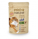 Пауч за коте Pro Natural 85гр - два вкуса
