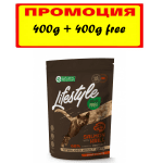 Пълноценна храна за кастрирани котки Nature`s protection Lifestyle, със сьомга и крил, без зърно, 400ГР+ 400ГР ПОДАРЪК