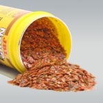 JBL NovoBea 100ml - Храна за гупи и други малки декоративни живораждащи рибки – люспи. 52 съставки в 7 типа люспи