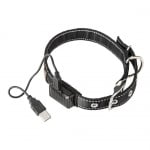 SOLAR NIGHT COLLAR-соларен цветен нашийник за куче с включено USB - два размера