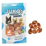 Juko, Лакомство за куче и коте Чипс от патица и риба треска, 70гр