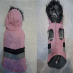 Яке Снежанка с качулка, шушляк и полав, със залепване