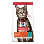 Hill's Science Plan Adult с риба тон - Балансирана, лесносмилаема суха храна за пораснали котки - три разфасовки