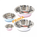 Стоманени купички с неплъзгаща гума и звукоизолация на дъното PRIMA - различни размери