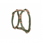 Нагръдник за куче Camon DOUBLEPREMIUM GREEN/ECRU, различни размери