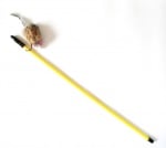 Играчка коте въдица 50см + мишка 6см