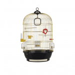 Клетка за птици - златна - CAGE DIVA BRASS- 40хH65см