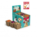 Лакомства за гризачи - кошница с билки 65гр, Little One