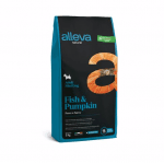 Пълноценна храна за възрастни кучета от малки породи Alleva® Natural Adult Mini, с риба и тиква, 2.00кг