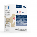 Хранителна добавка, поддържаща естествената физиологична защита на организма на котки и кучета от дребни породи, живеещи в топли и влажни зони Dynamopet Dilsh, 20брх2.5гр