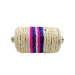 Играчка за котки Croci, въжен целиндър, 6см