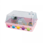 ОБОРУДВ. КЛЕТКА ЗА ХАМСТЕРИ 55Х39Х27  CAGE MINI DUNA HAMSTER DECOR