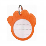 Адресник за куче с форма на лапичка, 3.5 см.