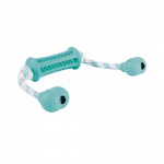 Играчка за куче - Гира с въже - ментова, 9 х 37 cм.