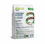 Пълноценна храна за подрастващи кучета от малки породи Alleva® Holistic Puppy Mini, с Пилешко и Патешко + Алое вера и Женшен, 0.800кг
