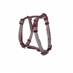 Нагръдник за куче Camon DOUBLEPREMIUM GREY/RED, различни размери