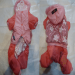 Яке звезден блясък с крачоли и качулка, шушляк с подплата