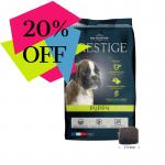Храна за подрастващи кучета от всички породи, както и за женски кучета от всички породи в края на бременността или в периода на кърмене Flatazor Prestige Puppy, три разфасовки