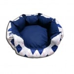 Легло за кучета и котки, двулицево, кръгло, 50см
