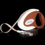 Flexi Coffee Small /автоматичен повод за кучета до 12кг лента 3м/