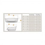 Пластмасово легло SIESTA DELUXE - различни размери и цветове