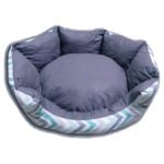 Легло за кучета и котки, двулицево, кръгло, 50см
