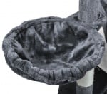 Malatec, драскало за коте, 200см, сиво и бяло