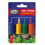 Aqua Nova Камъче за въздух -4бр цветни 15x25mm Aqua Nova
