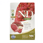 N&D QUINOA URINARY с патешко месо - Пълноценна храна за котки. За възстановяване на здравето на уринарния тракт