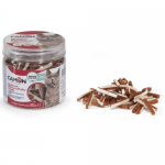 Лакомство за котка изтънчен сандвич от треска, пиле, черен дроб, с таурин - 60гр