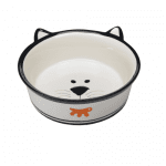 Керамична купа за котки с оригинална форма на коте - различни размери