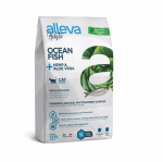 Пълноценна храна за възрастни котки Alleva® Holistic Adult Cat, с Океанска Риба + Коноп и Алое вера, 1.500кг
