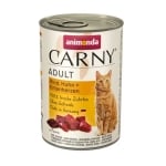 Animonda, Carny Adult, говеждо, пиле, патeшки сърца, 400 гр