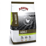 ARION Original Adult All Breeds Grain Free, Храна за кучета, С пилешко месо и картофи, 12кг