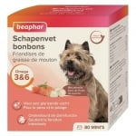 Beaphar Mutton Mini Treat Salmon, бонбони с овнешка мас и сьомга, за дребни породи, 245гр